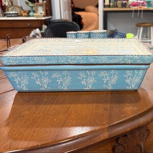 Temp-Tations Blue Floral Bakeware